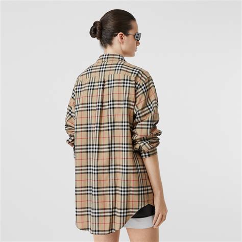 burberry flannel shirt oversized.